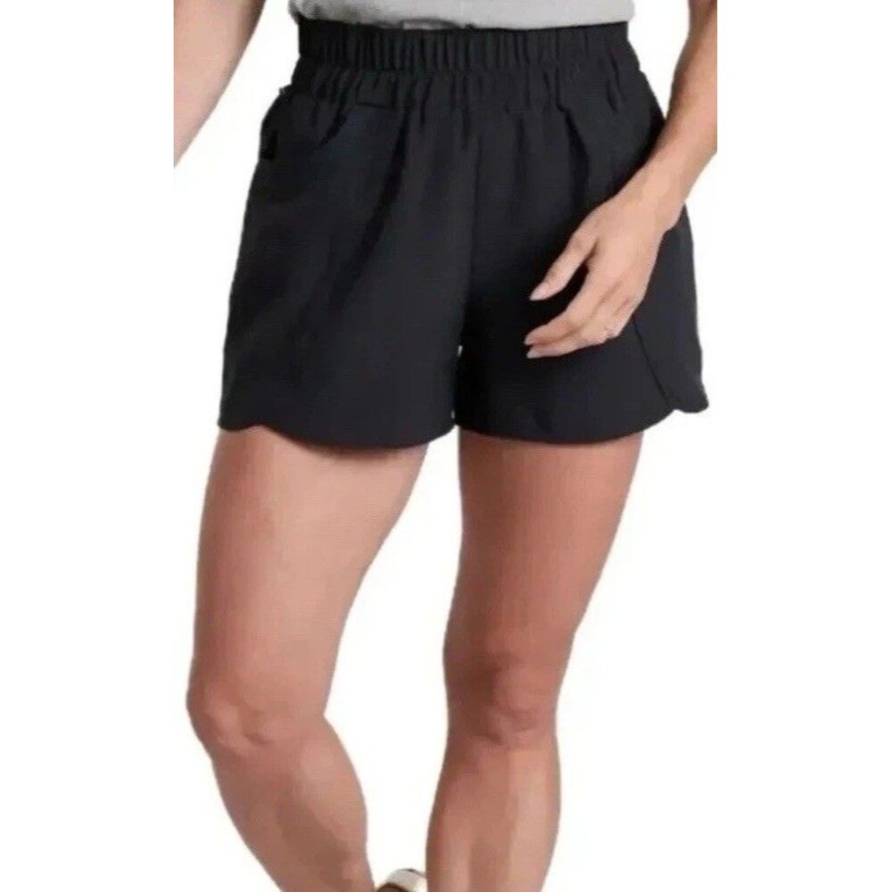 KUHL Women's Vantage Shorts Medium  4” Black  Lightweight Stretch Hiking